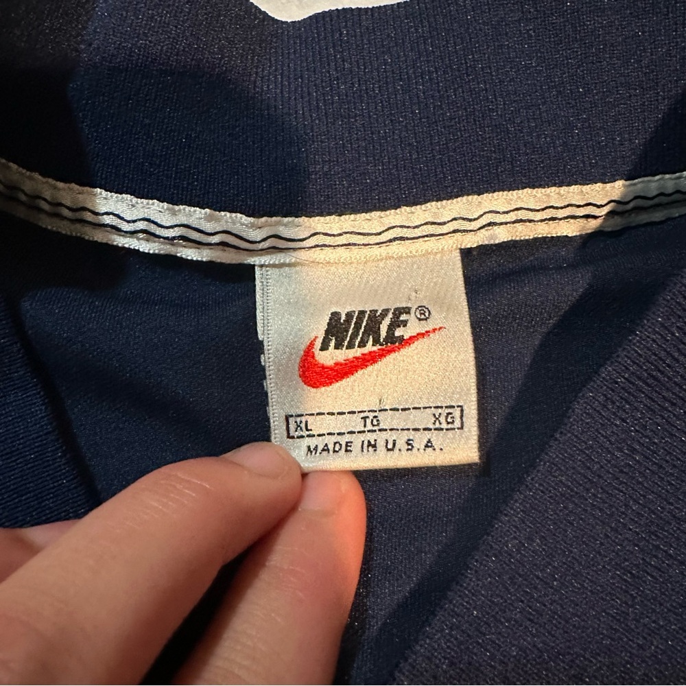Vintage 90s Nike Team USA soccer Training Jersey - Picture 5 of 12